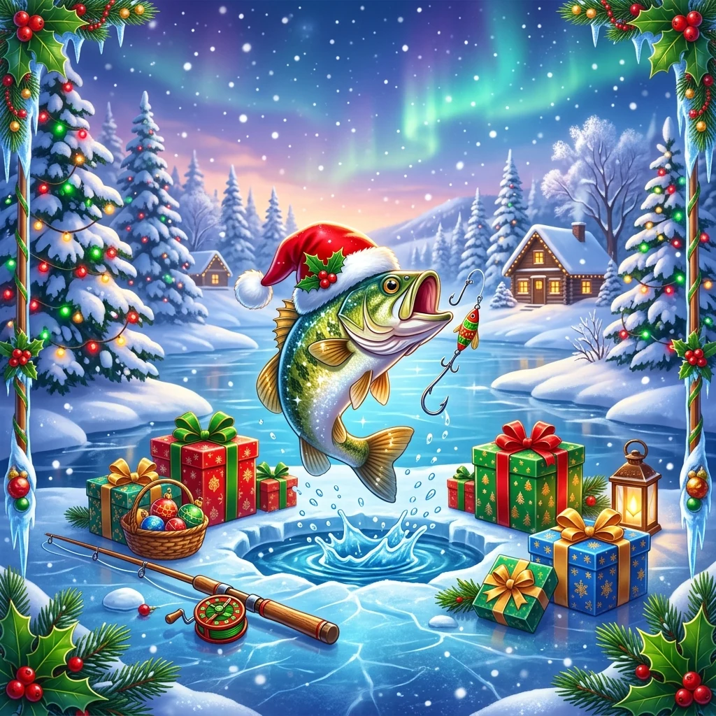Christmas Big Bass Bonanza w Malina Casino