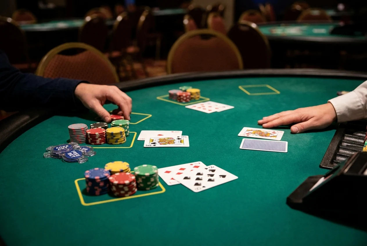 Free Bet Blackjack w Malina Casino